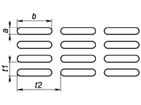 b4 - Овальное отверстие по прямоугольнику